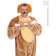 Op deze afbeelding zie je een Accessoires, van het merk Widmann. Lange Oren Hond Lichtbruin