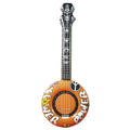 Aufblasbare Banjo 100 Cm Orange Flower Power