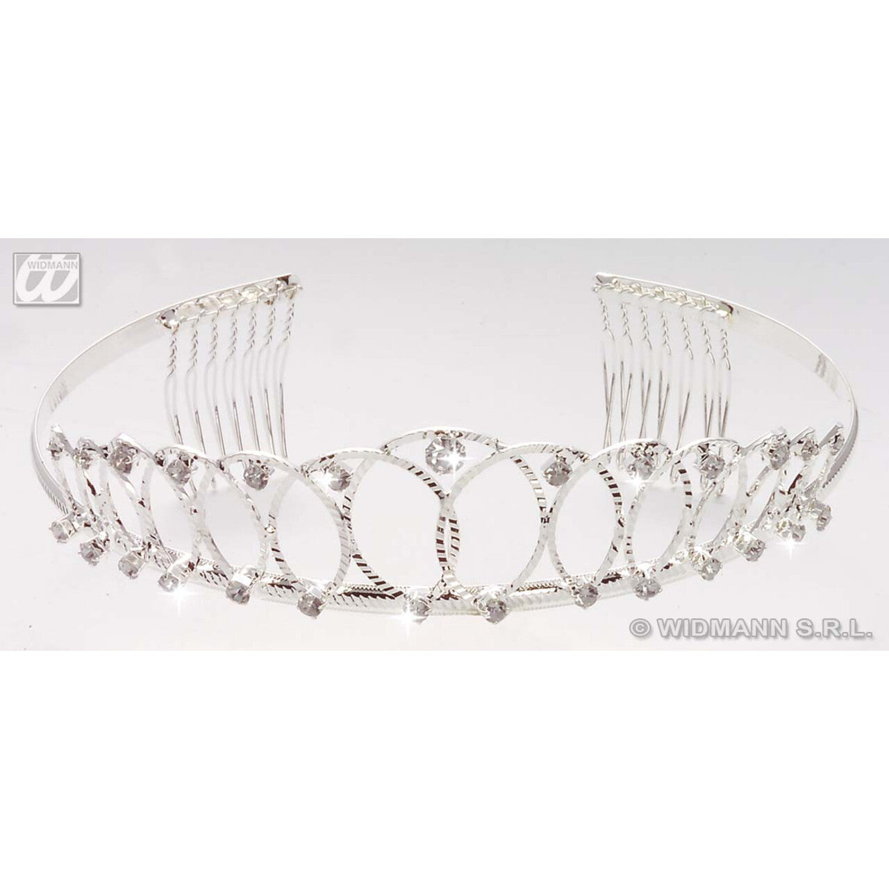 Op deze afbeelding zie je een Accessoires, van het merk Widmann. Diadeem Met Diamanten