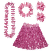 Op deze afbeelding zie je een Accessoires, van het merk Widmann. Welcome Hawaii Set Rose
