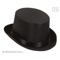 Satinhochhut Schwarz