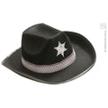 Sheriffhut Schwarz
