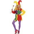 Hofnärrin Jolly Joker Damenkostüm Kostüm