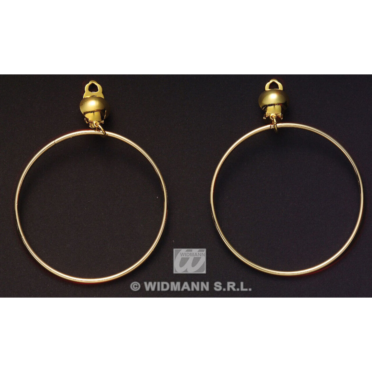 Op deze afbeelding zie je een Accessoires, van het merk Widmann. Oorbellen Zigeuner & Zigeunerin