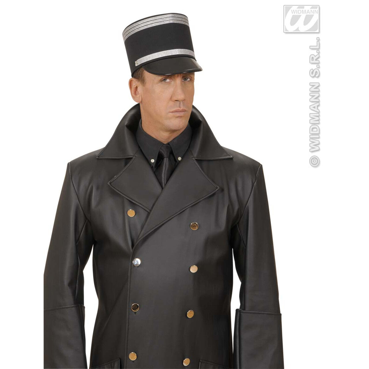 Op deze afbeelding zie je een Accessoires, van het merk Widmann. Kepi Zwart