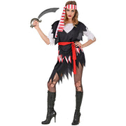 Op deze afbeelding zie je een Kostuums, van het merk Widmann. Piraten Dame Roofster XL Kostuum Vrouw