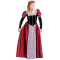 Elegante Burgfrau Damenkostüm