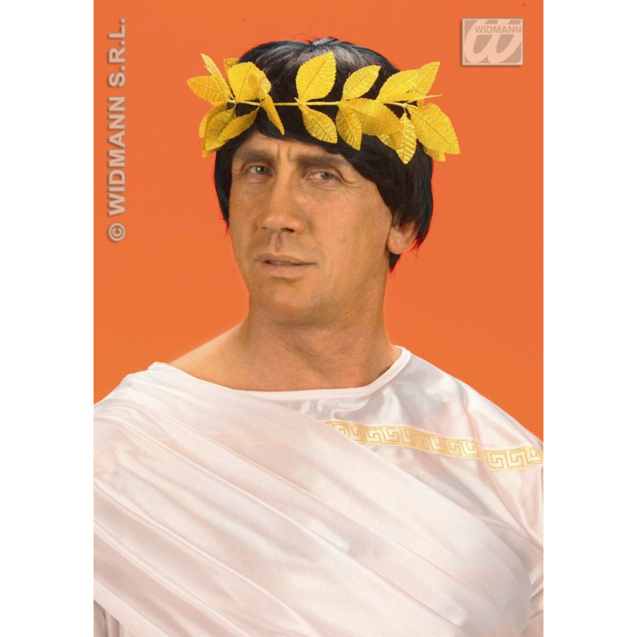 Op deze afbeelding zie je een Accessoires, van het merk Widmann. Lauwerkrans Goud