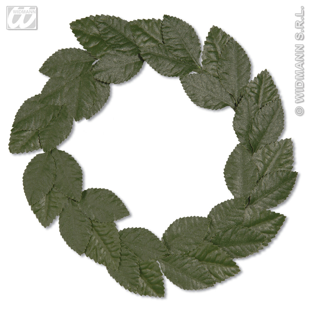 Op deze afbeelding zie je een Accessoires, van het merk Widmann. Lauwerkrans Groen