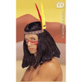 Stirnband-Indianer Mit 2 Federn