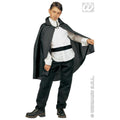 Schwarz Cape Kind 90 Zentimeter