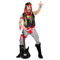80er Glam Rocker Kostüm Mann Herren