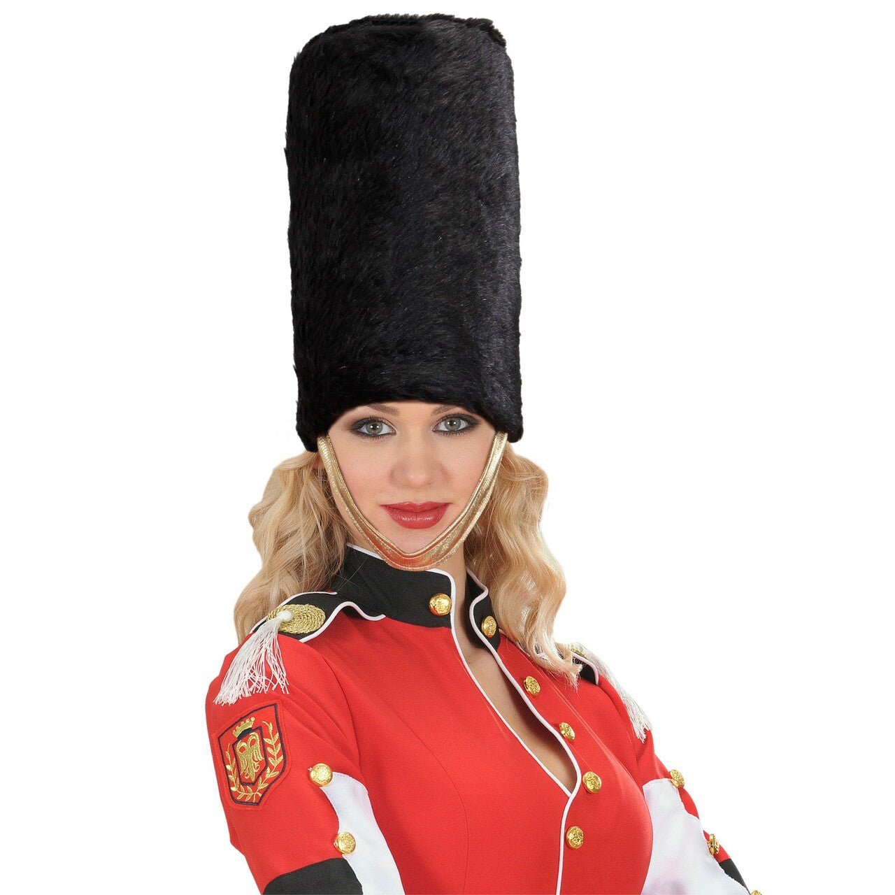 Op deze afbeelding zie je een Accessoires, van het merk Widmann. Hoed Royal Gard Pluche