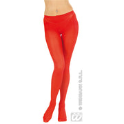 Op deze afbeelding zie je een Accessoires, van het merk Widmann. Panty, Rood