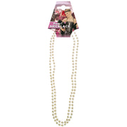 Op deze afbeelding zie je een Accessoires, van het merk Widmann. Glamour Parelketting 57 Centimeter, Wit