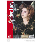 Op deze afbeelding zie je een Accessoires, van het merk Widmann. Spiderlady Set