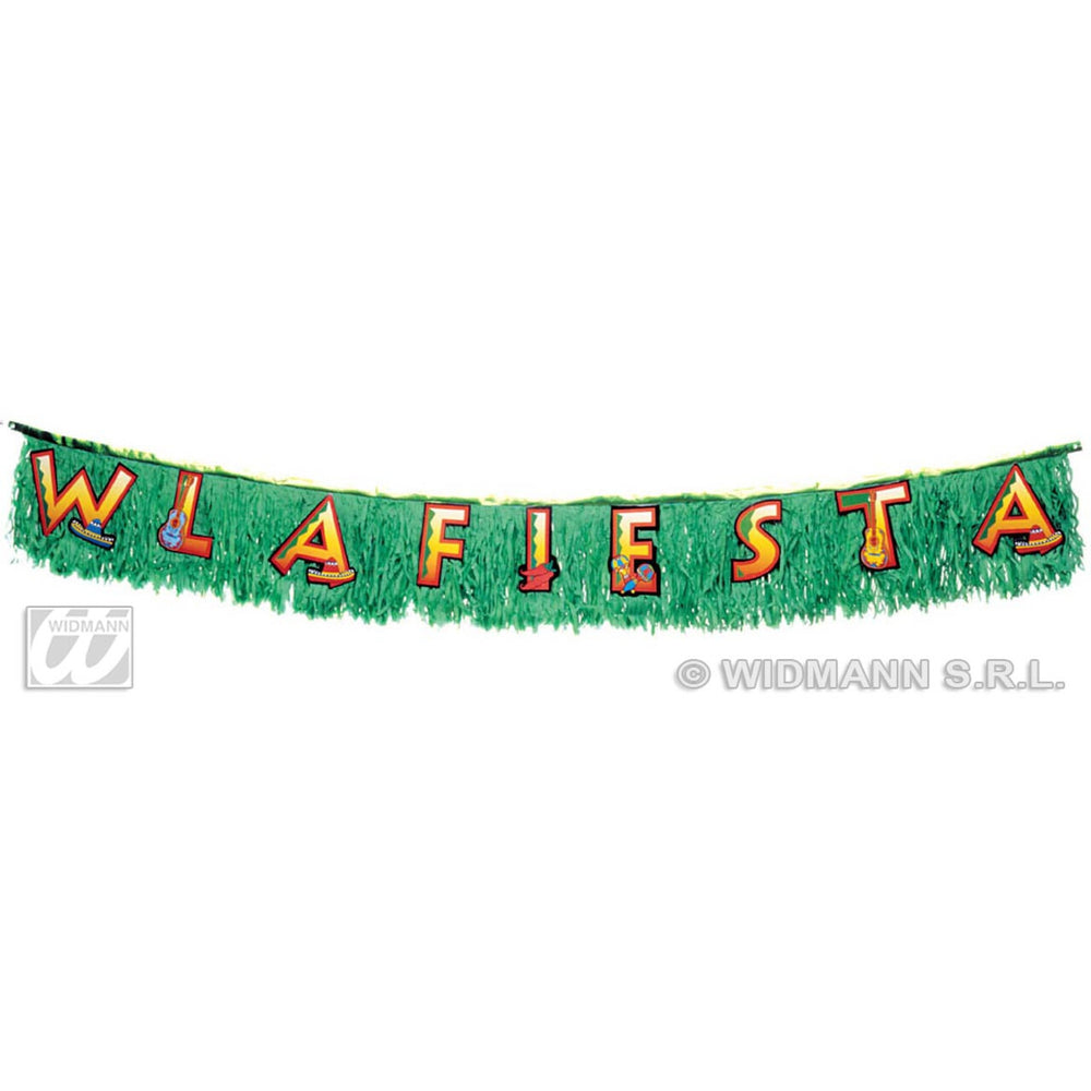 Op deze afbeelding zie je een Decoratie, van het merk Widmann. Feestslinger W La Fiesta 1.50 Meter