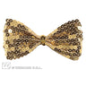 Fliege Von Pailletten Gold