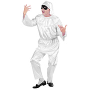Op deze afbeelding zie je een Kostuums, van het merk Widmann. Mystere Pulcinella Kostuum Man