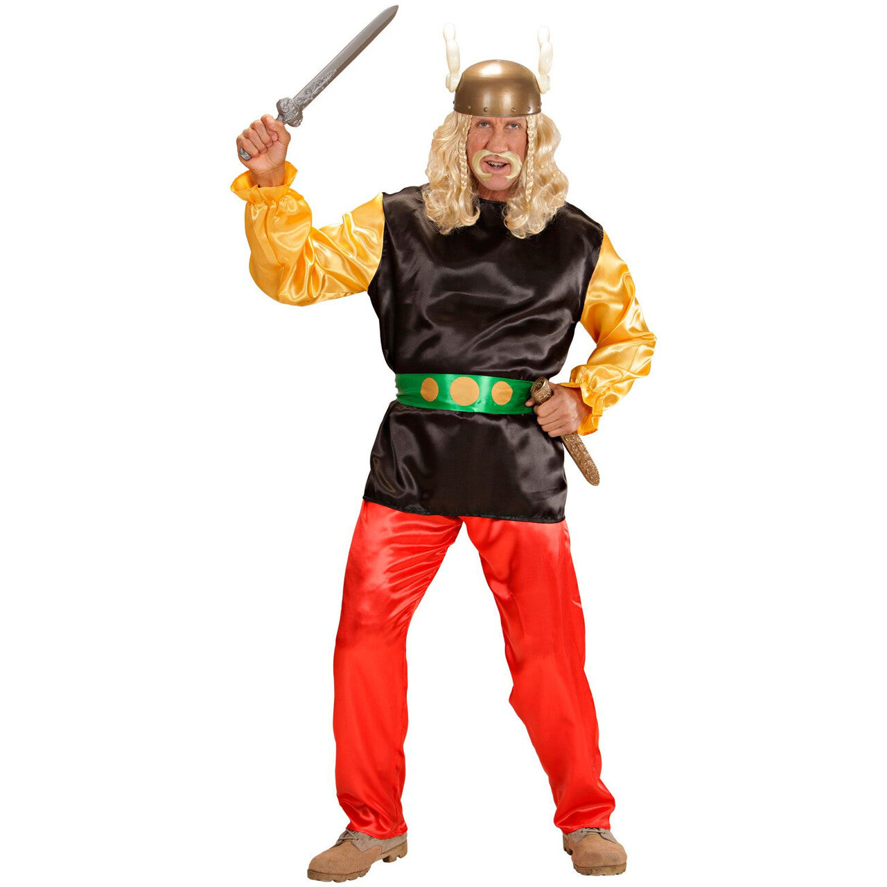 Op deze afbeelding zie je een Kostuums, van het merk Widmann. Asterix De Gallier Kostuum Man