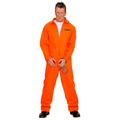 Häftling Orange Herrenkostüm