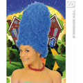 Perücke, Cartoonblau