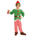 Weihnachts-Elfenhelfer Kostüm für Jungen