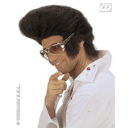 Op deze afbeelding zie je een Accessoires, van het merk Widmann. Pruik, Elvis Jumbo