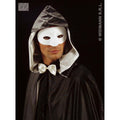 Weiße Maskerade-Augenmaske