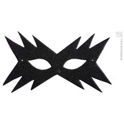 Op deze afbeelding zie je een Accessoires, van het merk Widmann. Oogmasker, Ster Zwart