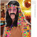 Hippie-Perücke Lennon Schwarz