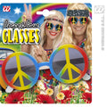 Brille, Liebe Und Frieden Multi -Farben