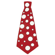 Op deze afbeelding zie je een Accessoires, van het merk Widmann. Stippen Stropdas Clown Rood