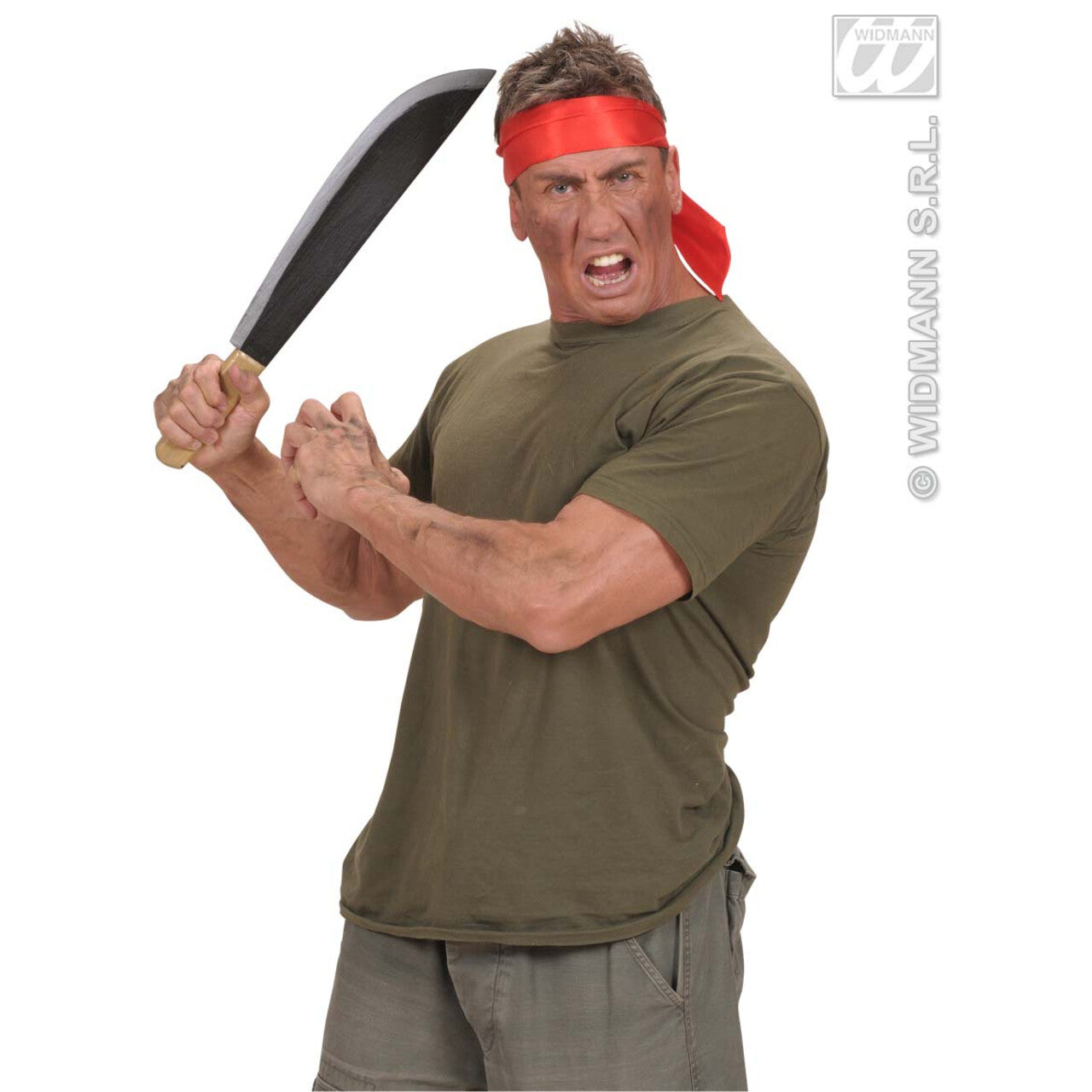Op deze afbeelding zie je een Accessoires, van het merk Widmann. Groot Mes