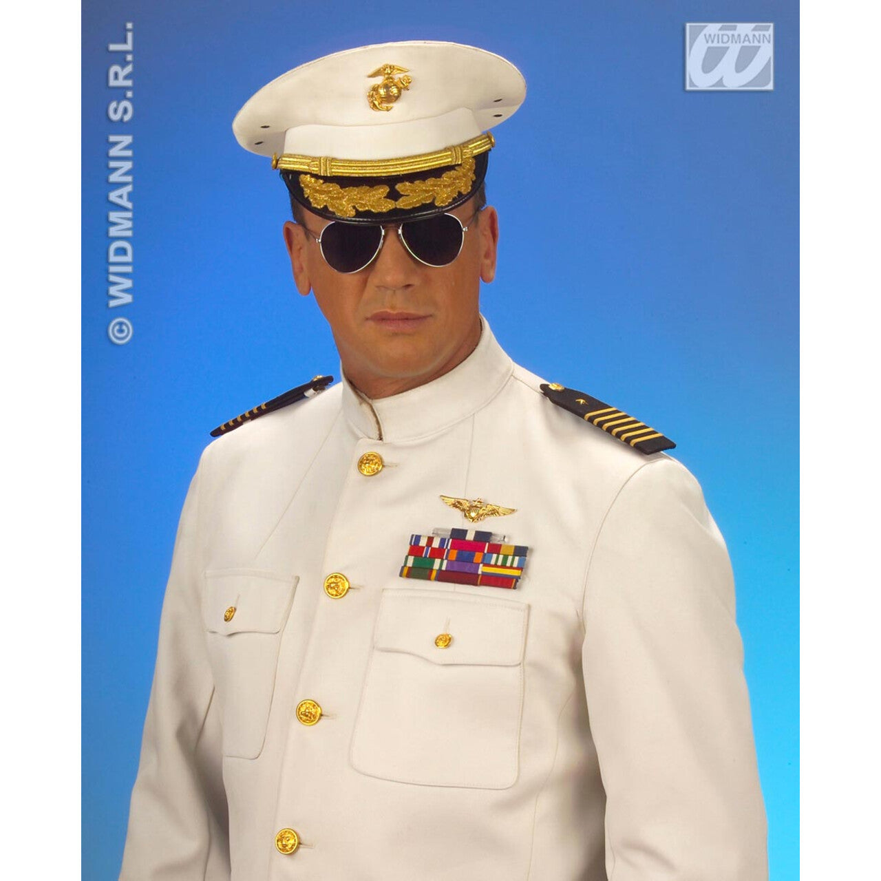 Op deze afbeelding zie je een Accessoires, van het merk Widmann. Bril, Piloot