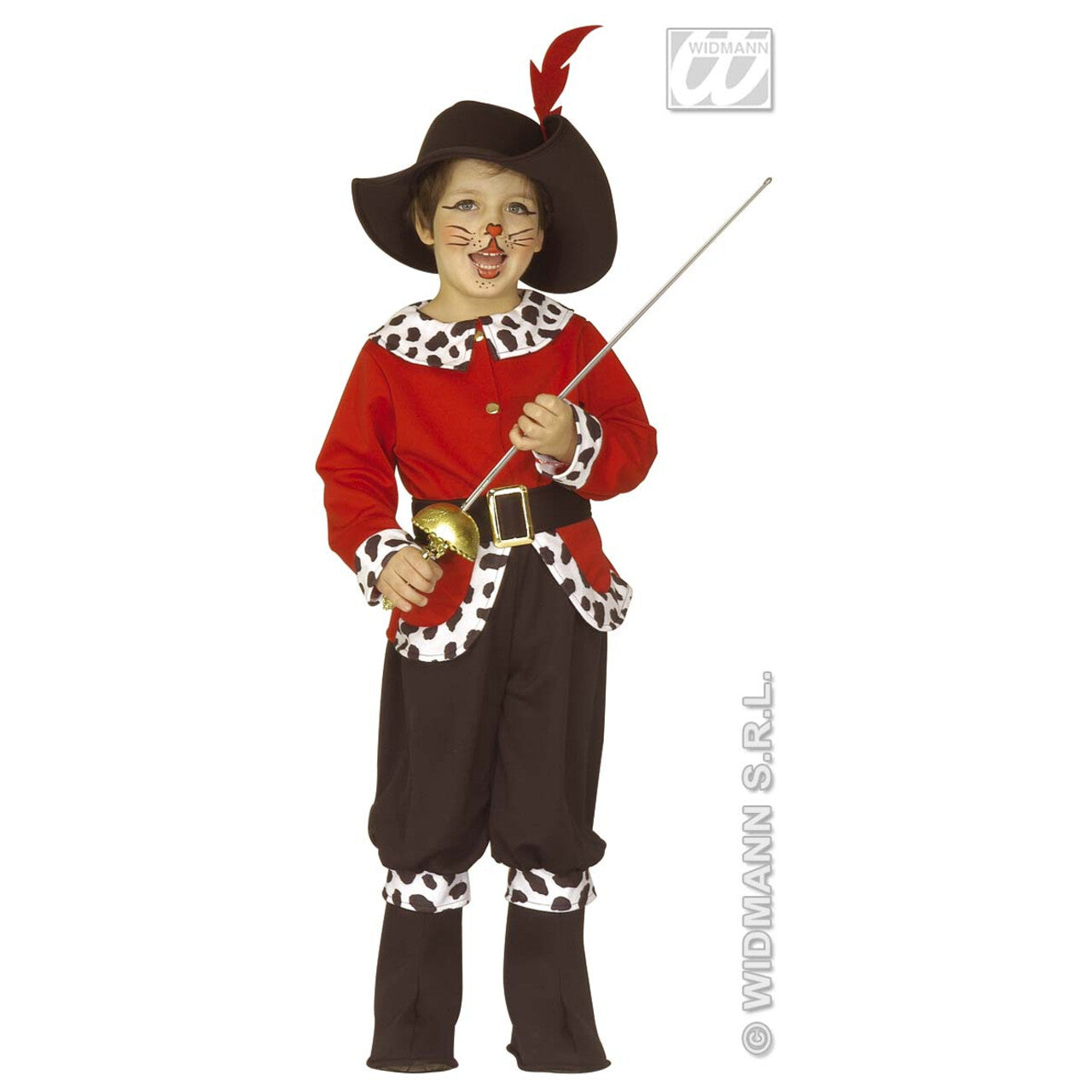 Op deze afbeelding zie je een Accessoires, van het merk Widmann. Musketierszwaard