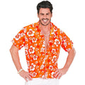 Hawaii-Hemd Orange Herren