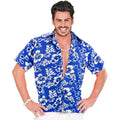 Hawaii-Hemd Blau Herren