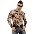 Tattoo-Shirt Tribal Look Herren