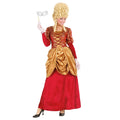 Eleganter Marquise Velvet Bordeaux Rote Kostümfrau Damen