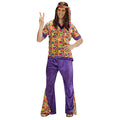 Flippiger Hippie-Vibe Dude Herrenkostüm