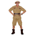 Safari-Abenteurer Mann Kostüm Herren