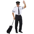 Pilotenoberteil Mit Krawatte Und Cap Herren