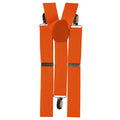 Neon-Orange Retro Hosenträger