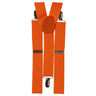 Neon-Orange Retro Hosenträger