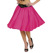 Op deze afbeelding zie je een Kostuums, van het merk Widmann. Satijnen Rokje Met Petticoat, Roze Vrouw