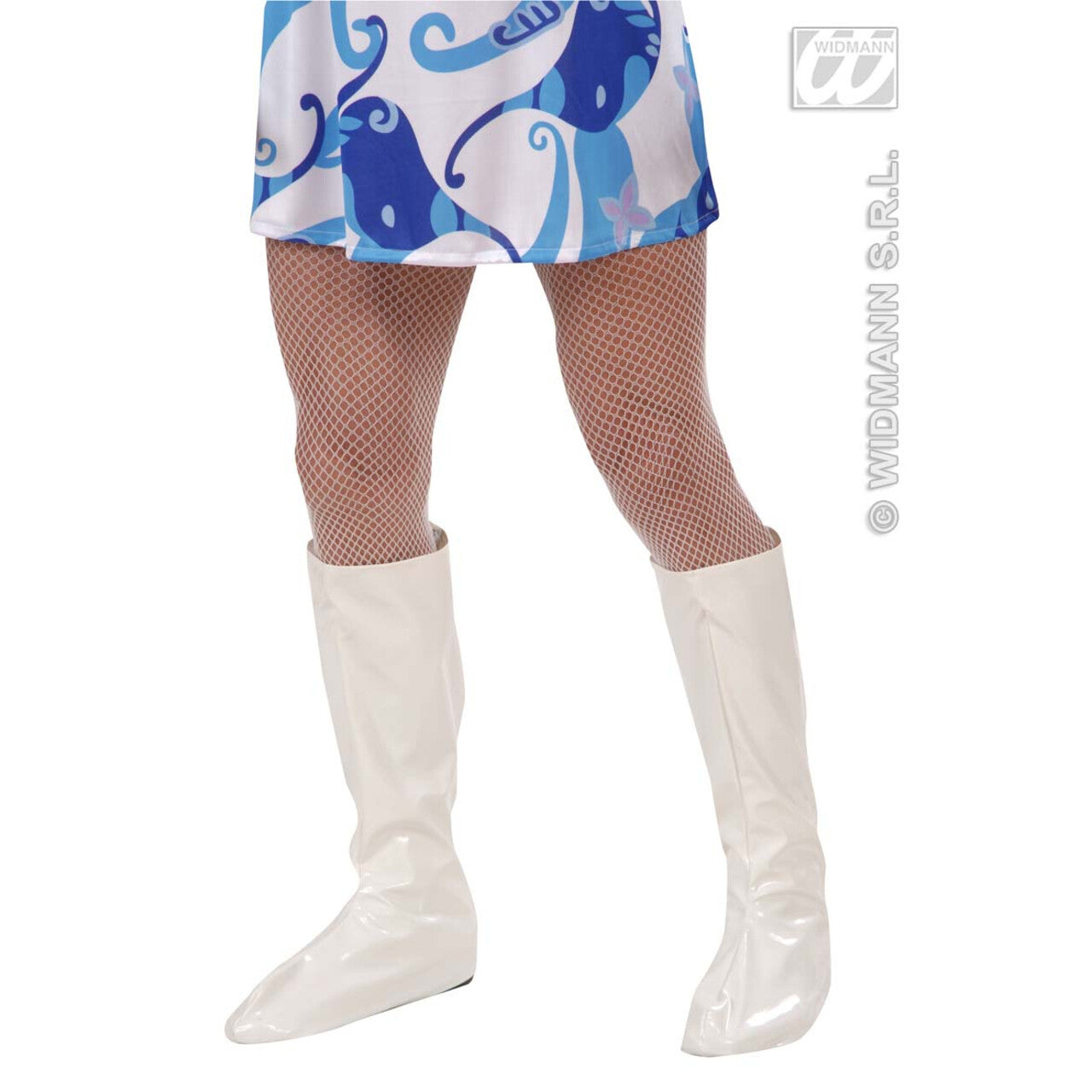 Op deze afbeelding zie je een Accessoires, van het merk Widmann. Opzetlaarzen Travestiet