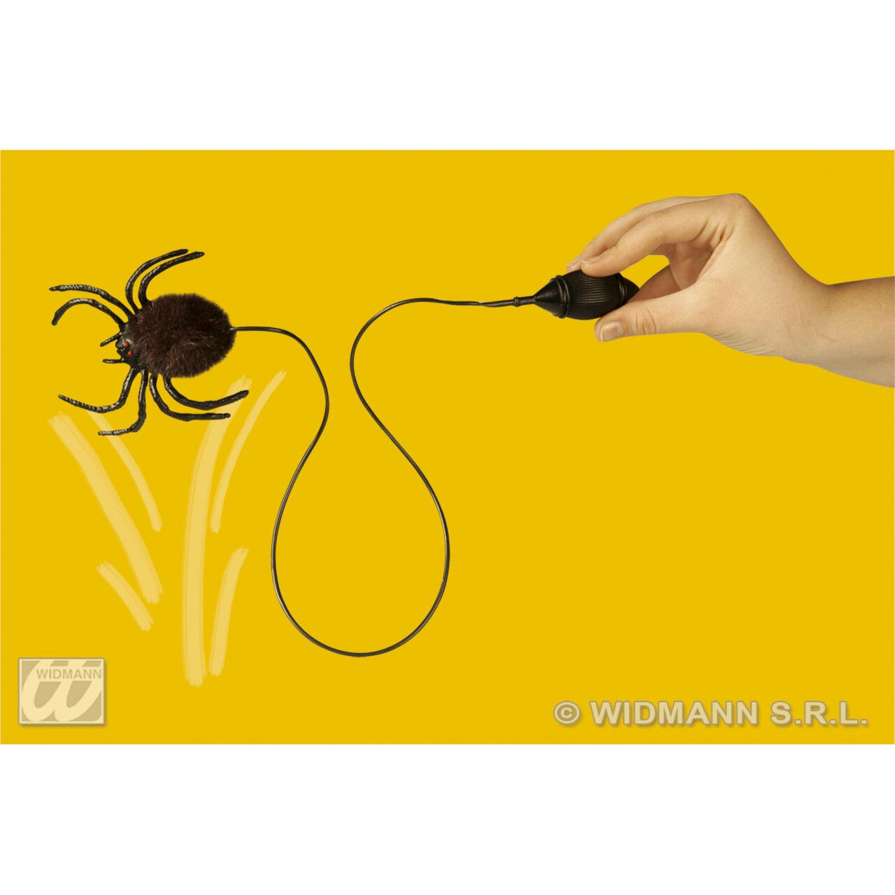 Op deze afbeelding zie je een Decoratie, van het merk Widmann. Springende Spin