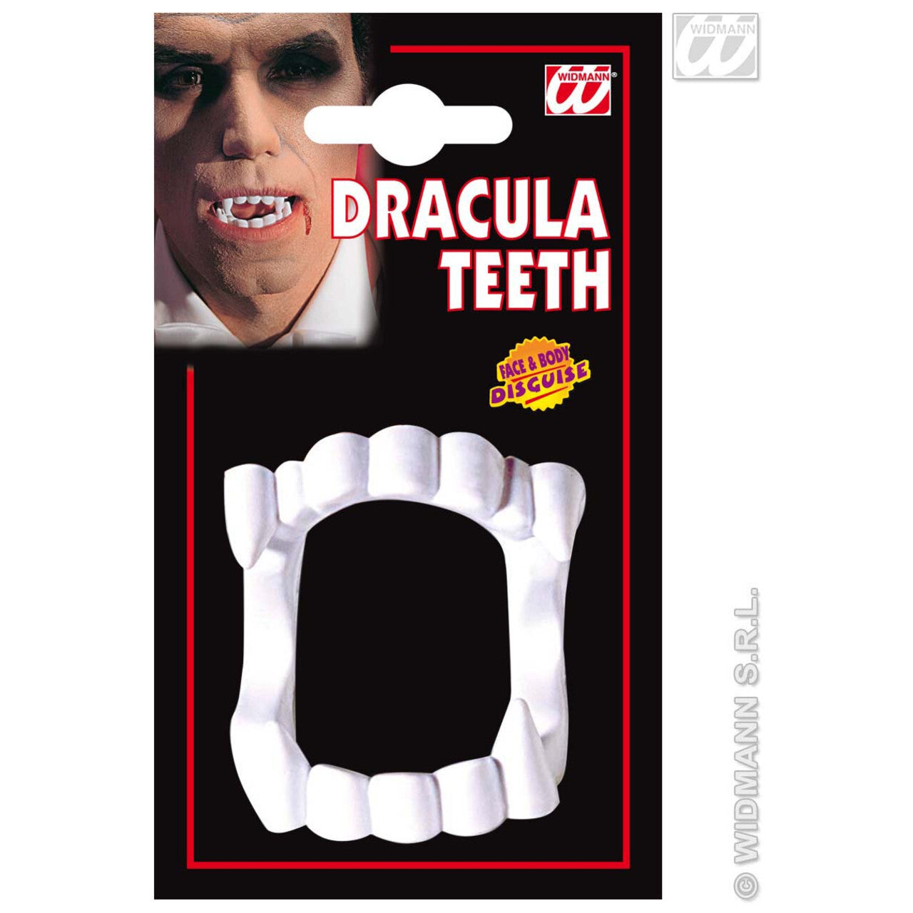 Op deze afbeelding zie je een Accessoires, van het merk Widmann. Vampier Tanden, Pvc