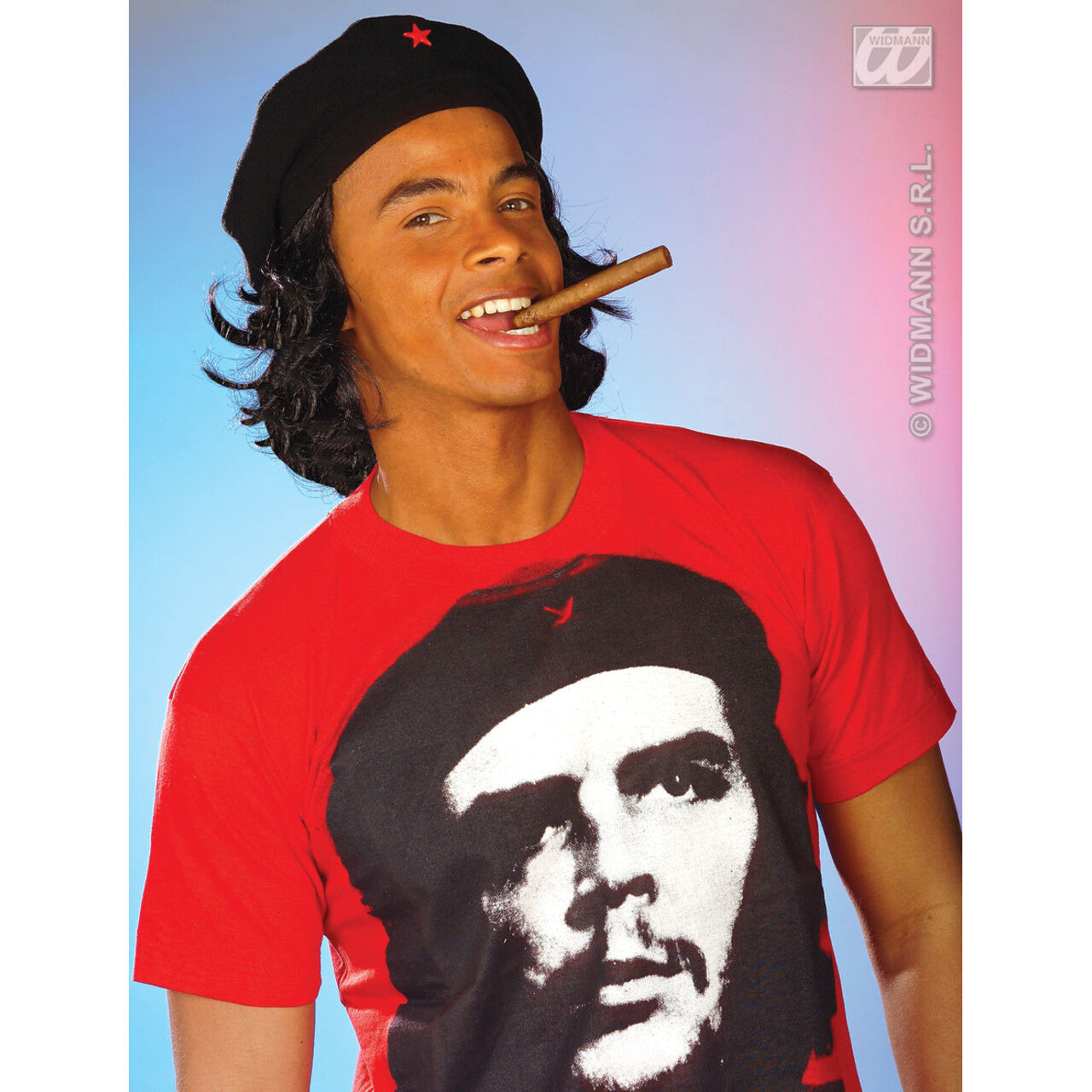 Op deze afbeelding zie je een Accessoires, van het merk Widmann. Guevara Muts Met Haar